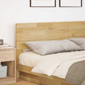 Kopfteil 200 cm Massivholz Eiche