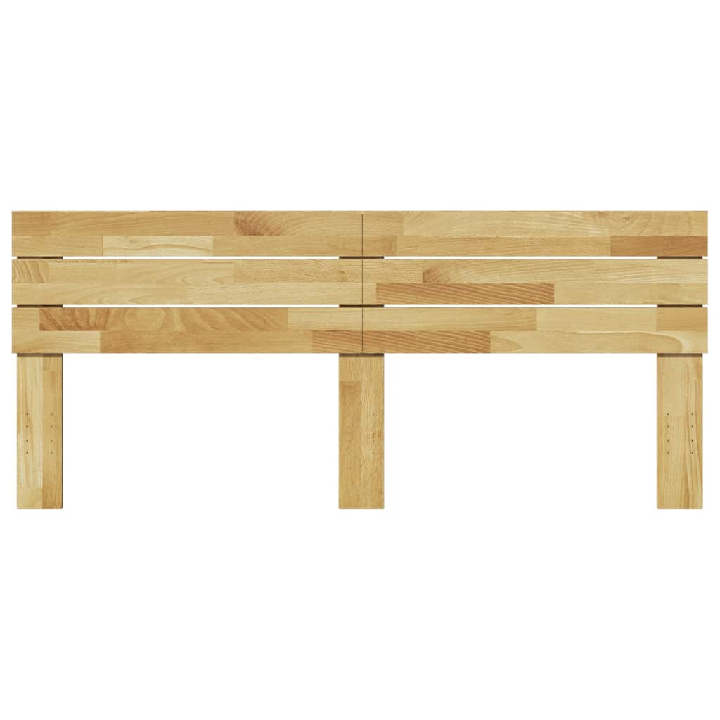 Kopfteil 200 cm Massivholz Eiche