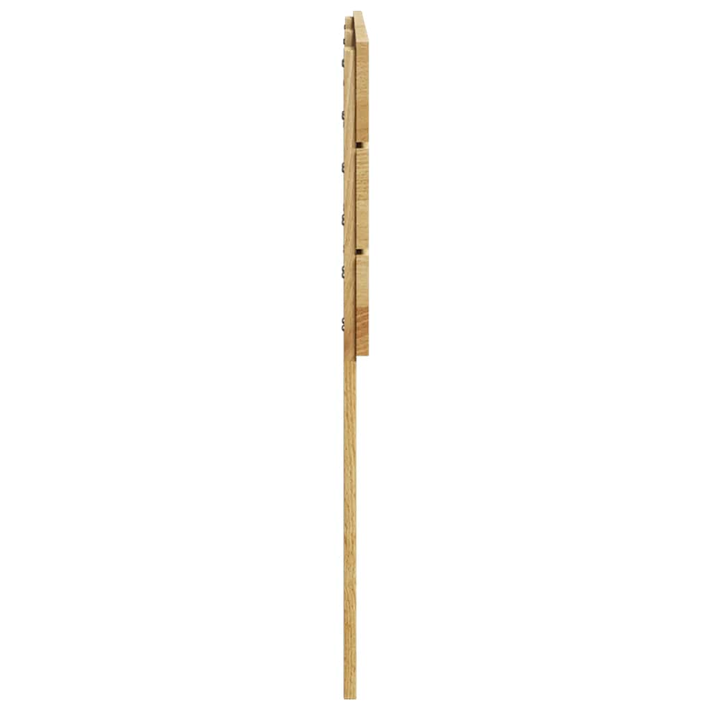 Kopfteil 200 cm Massivholz Eiche