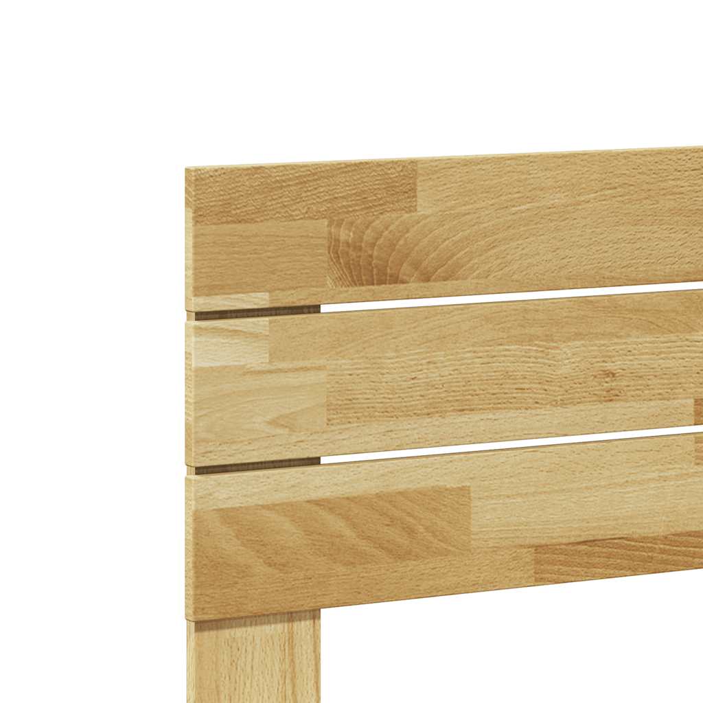 Kopfteil 80 cm Massivholz Eiche