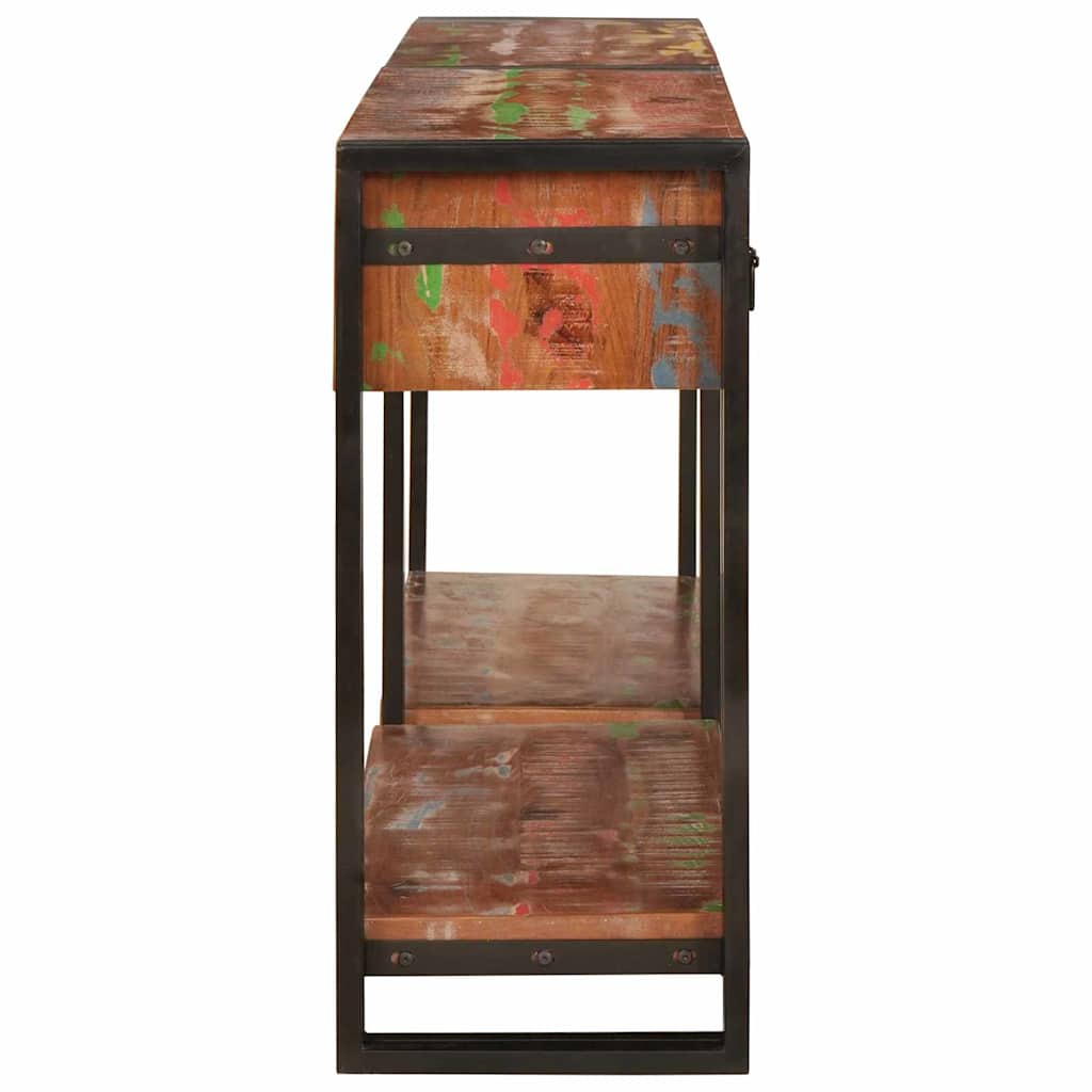 Konsolen-Tische mit Regal 2 pcs Mehrfarbig 161 x 33 x 75 cm
