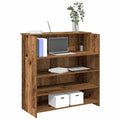 Empfangstheke Altholz-Optik 100x50x103,5 cm Holzwerkstoff