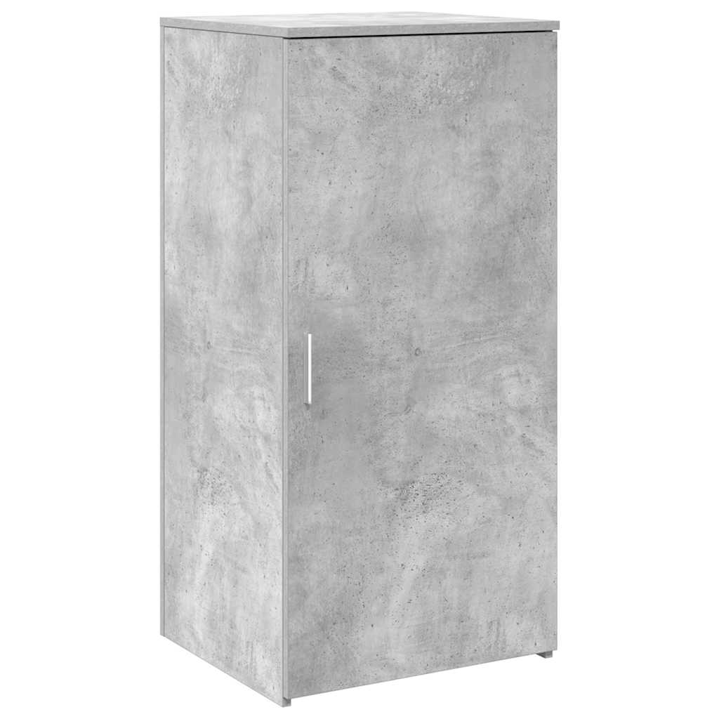 Empfangstheke Betongrau 155x50x103,5 cm Holzwerkstoff