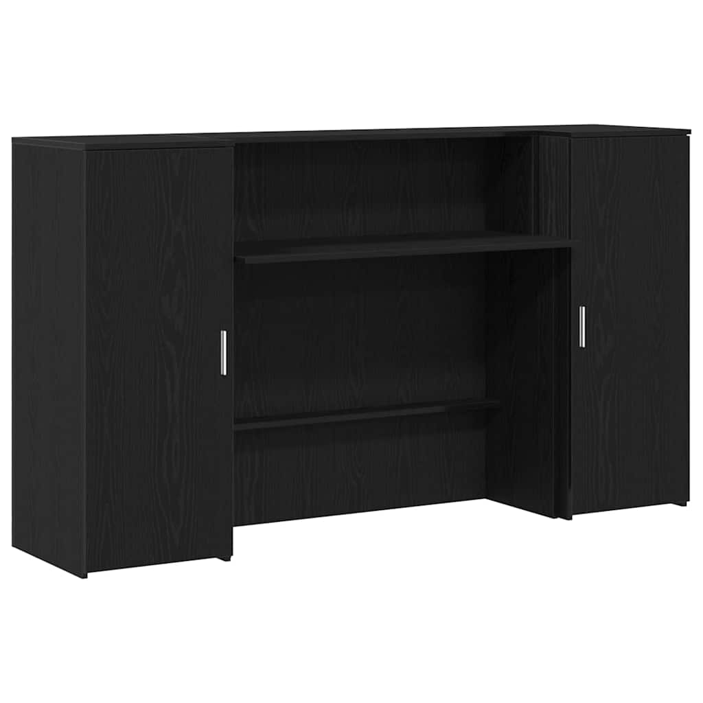 Empfangstresen Schwarze Eiche 180 x 50 x 103,5 cm Holzwerkstoff