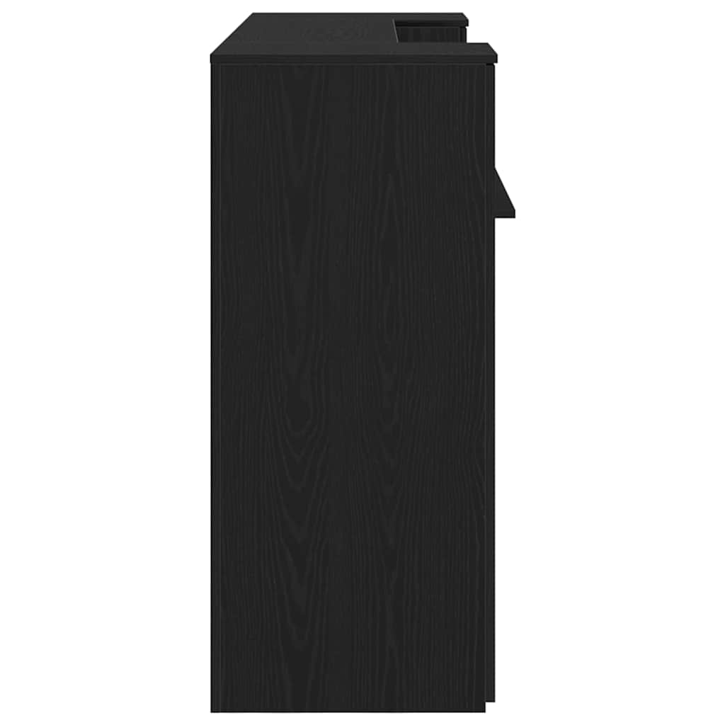 Empfangstresen Schwarze Eiche 180 x 50 x 103,5 cm Holzwerkstoff