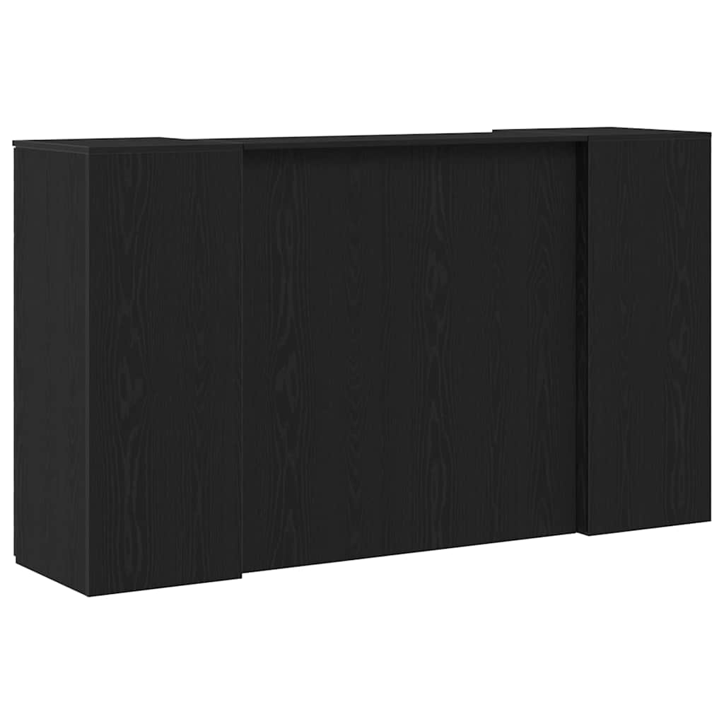 Empfangstresen Schwarze Eiche 180 x 50 x 103,5 cm Holzwerkstoff