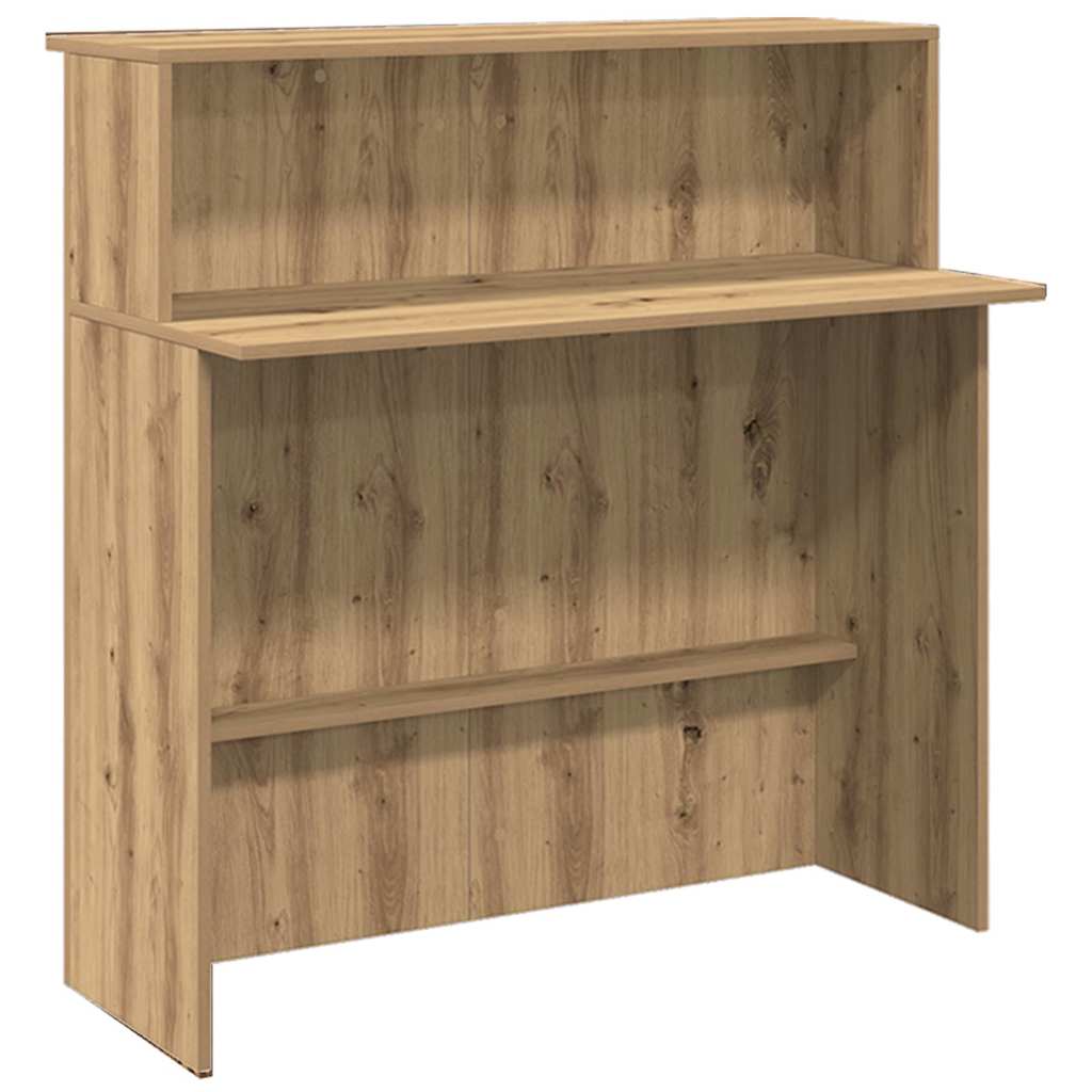 Empfangstheke Artisan-Eiche 180x50x103,5 cm Holzwerkstoff