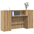 Empfangstheke Artisan-Eiche 180x50x103,5 cm Holzwerkstoff