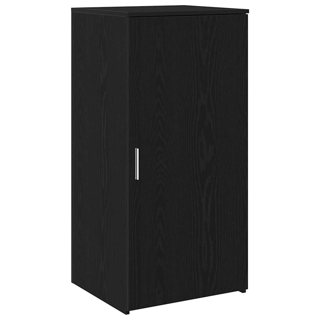 Empfangstheke Schwarz Eichen-Optik 200x50x103,5cm Holzwerkstoff