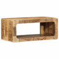 TV-Wandschrank 60x30x25 cm Raues Massives Mangoholz