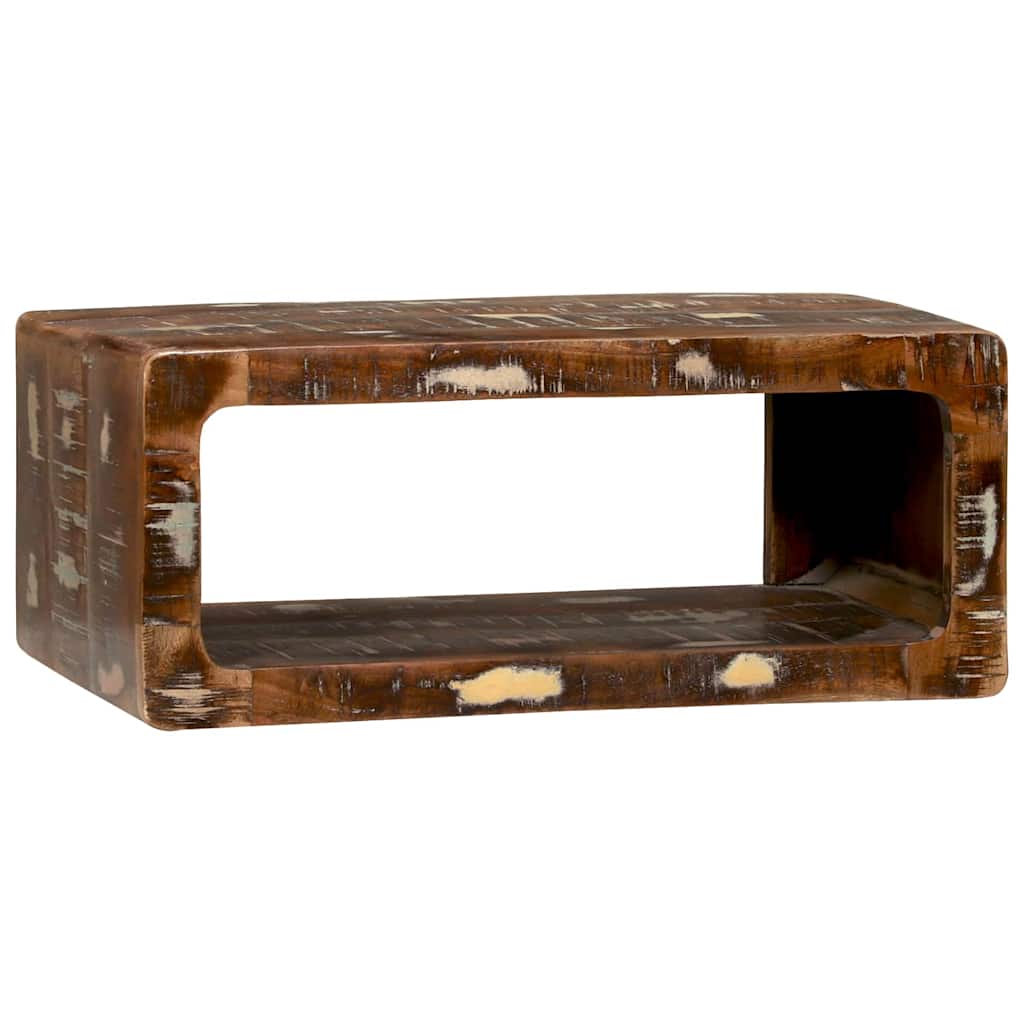 TV-Schränk Mehrfarbig 60 x 30 x 25 cm Massivholz Altholz