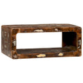 TV-Schränk Mehrfarbig 60 x 30 x 25 cm Massivholz Altholz