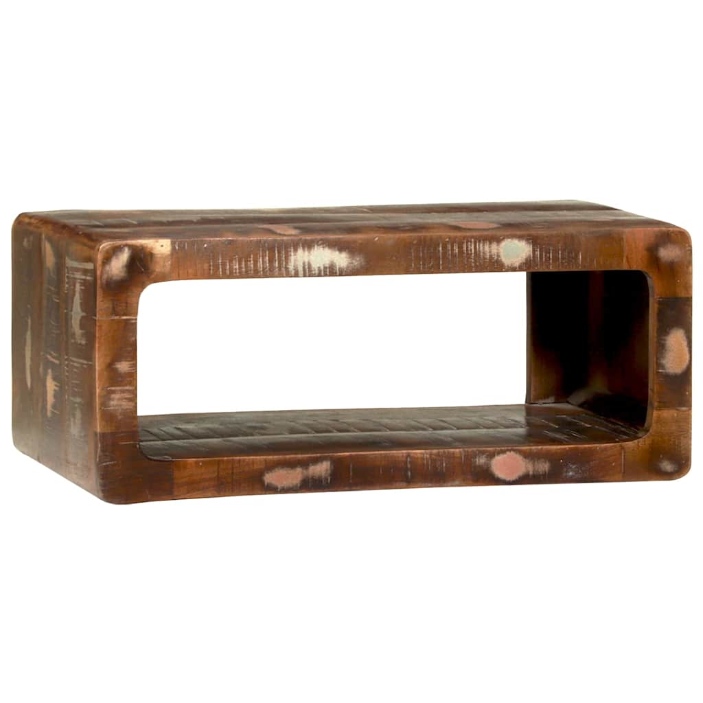 TV-Schränk Mehrfarbig 60 x 30 x 25 cm Massivholz Altholz