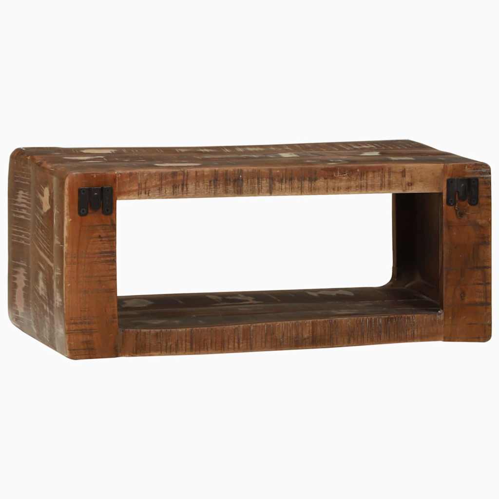 TV-Schränk Mehrfarbig 60 x 30 x 25 cm Massivholz Altholz