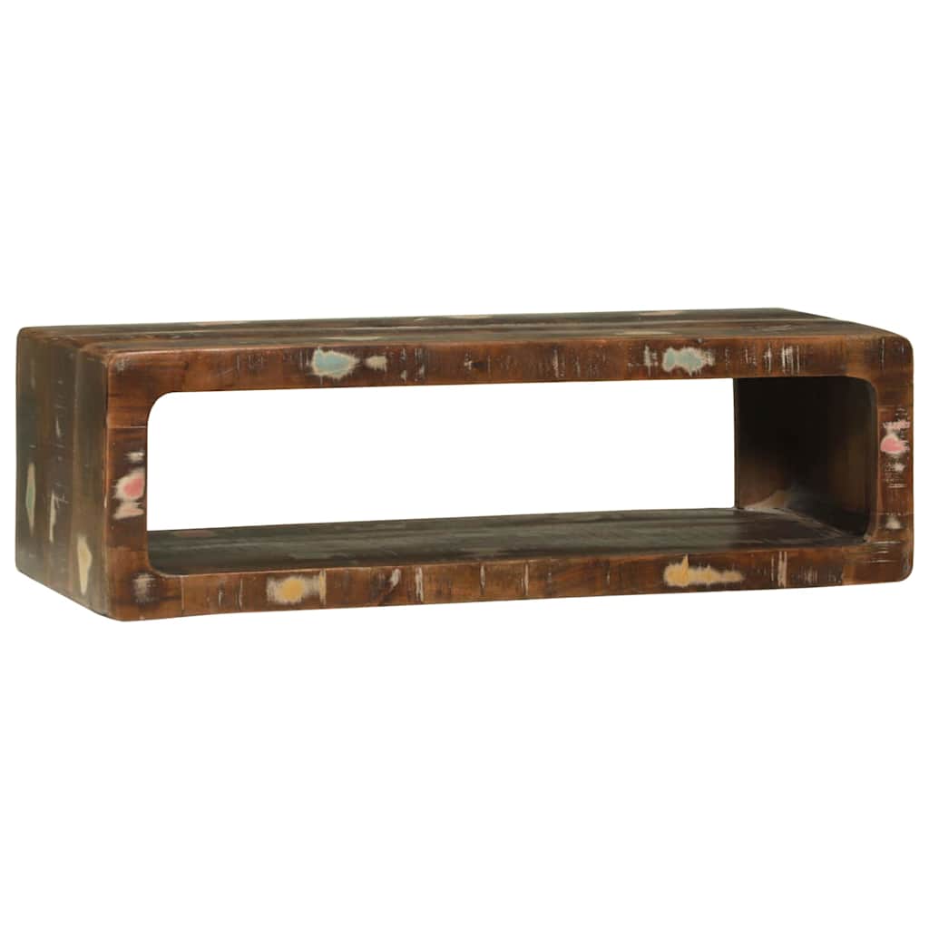 TV-Schränk Mehrfarbig 80 x 30 x 25 cm Massivholz Altholz