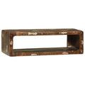 TV-Schränk Mehrfarbig 80 x 30 x 25 cm Massivholz Altholz