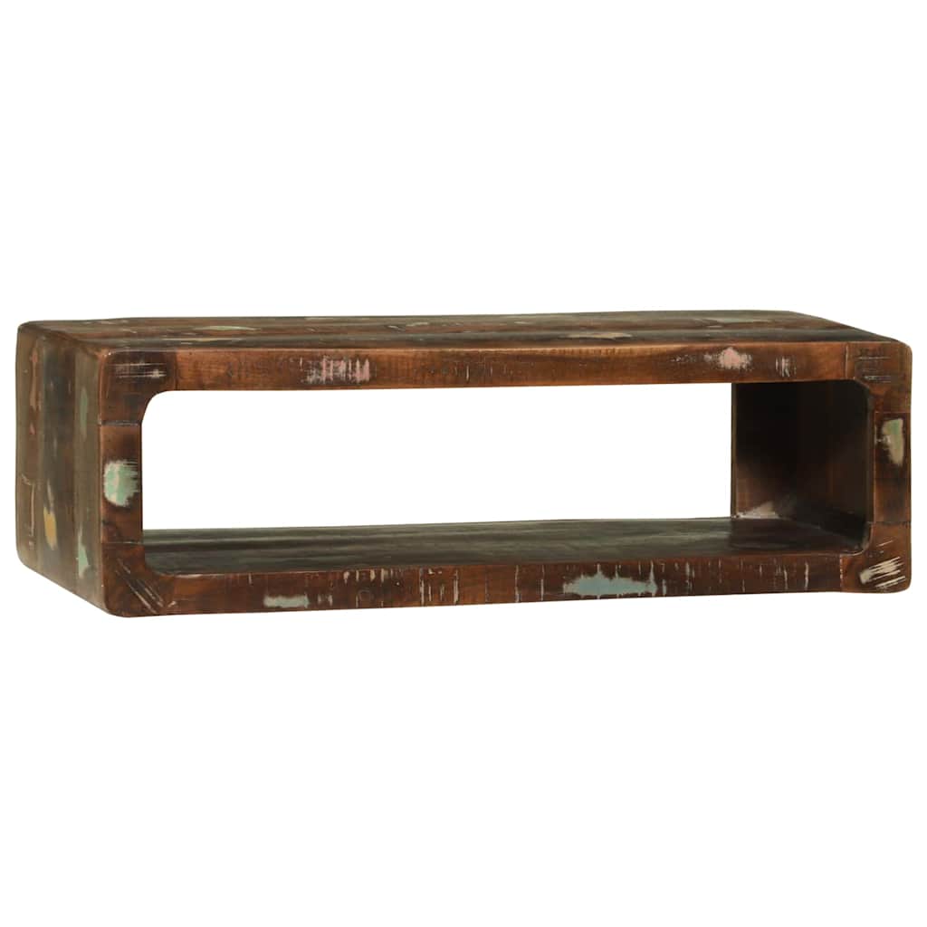 TV-Schränk Mehrfarbig 80 x 30 x 25 cm Massivholz Altholz