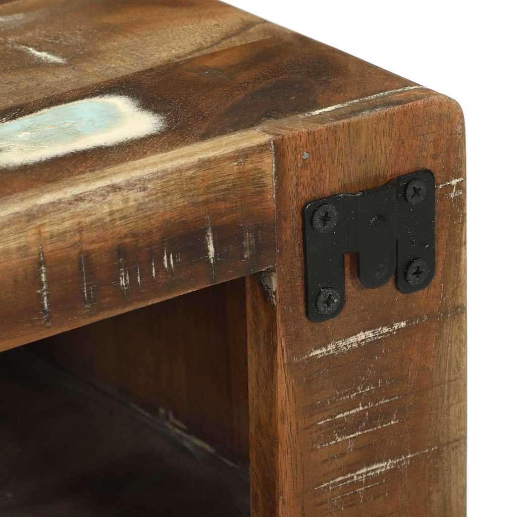 TV-Schränk Mehrfarbig 60 x 32 x 36 cm Massivholz Altholz