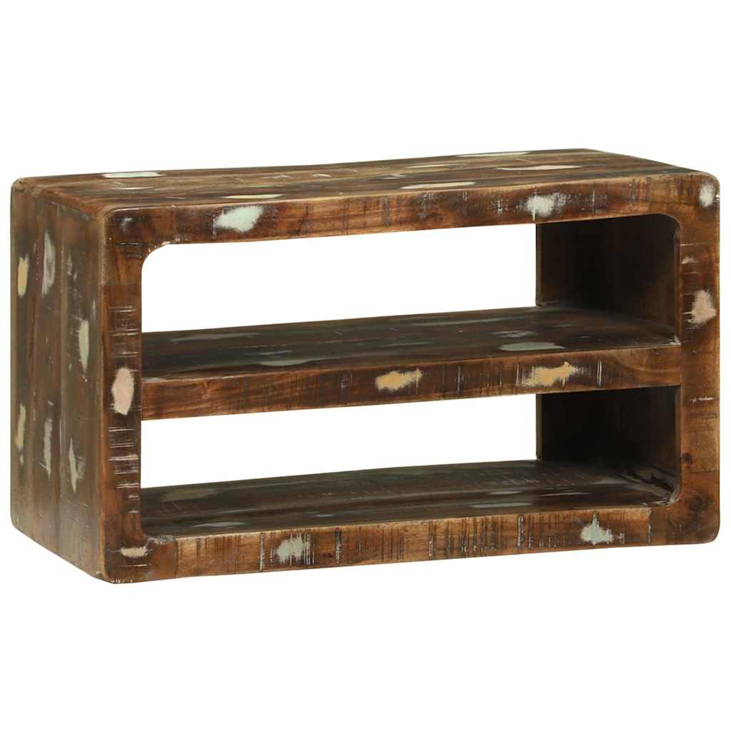 TV-Schränk Mehrfarbig 60 x 32 x 36 cm Massivholz Altholz