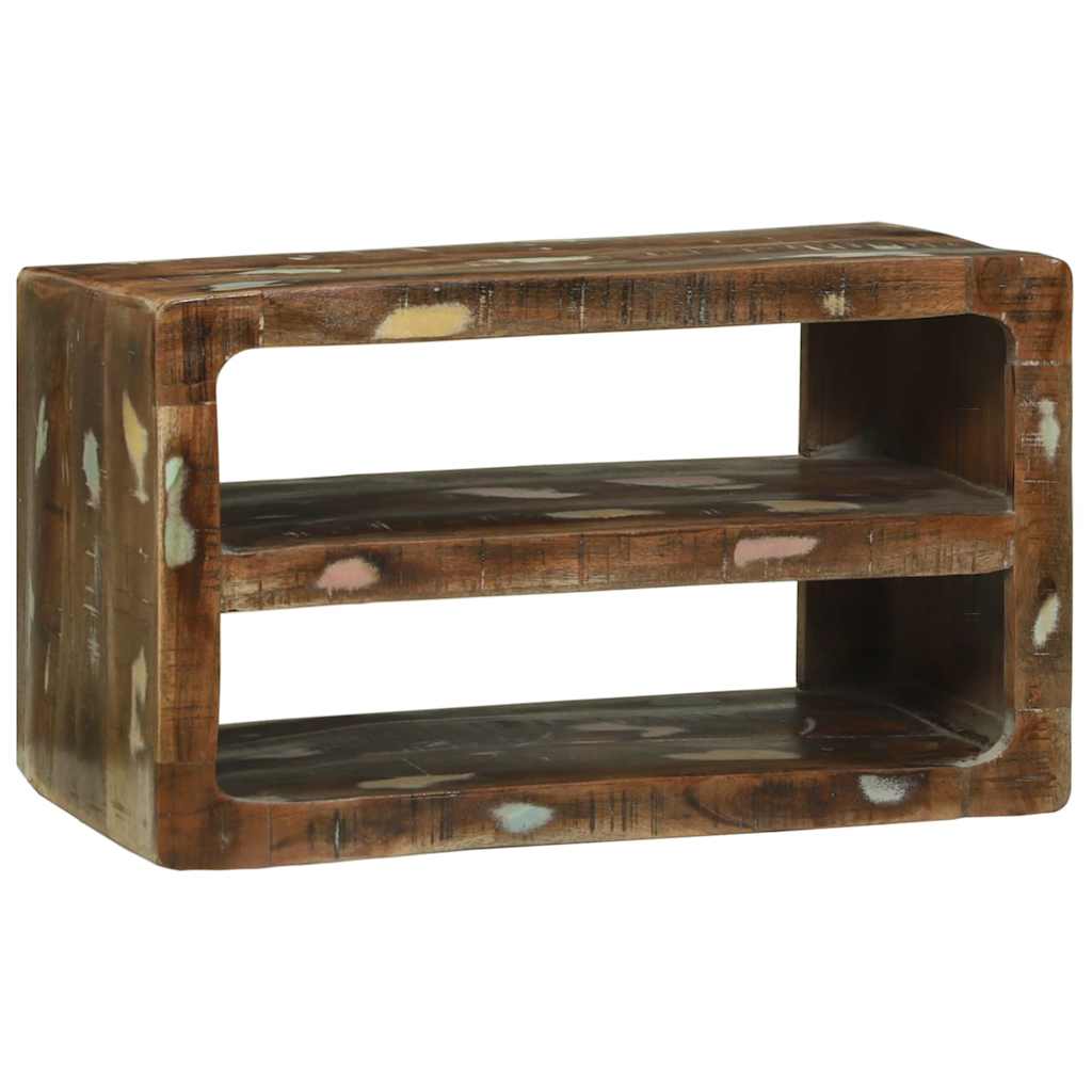 TV-Schränk Mehrfarbig 60 x 32 x 36 cm Massivholz Altholz