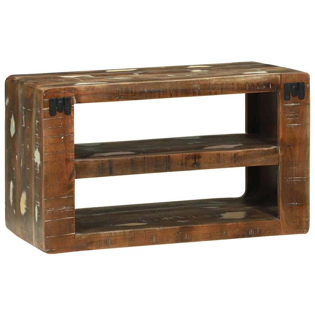 TV-Schränk Mehrfarbig 60 x 32 x 36 cm Massivholz Altholz