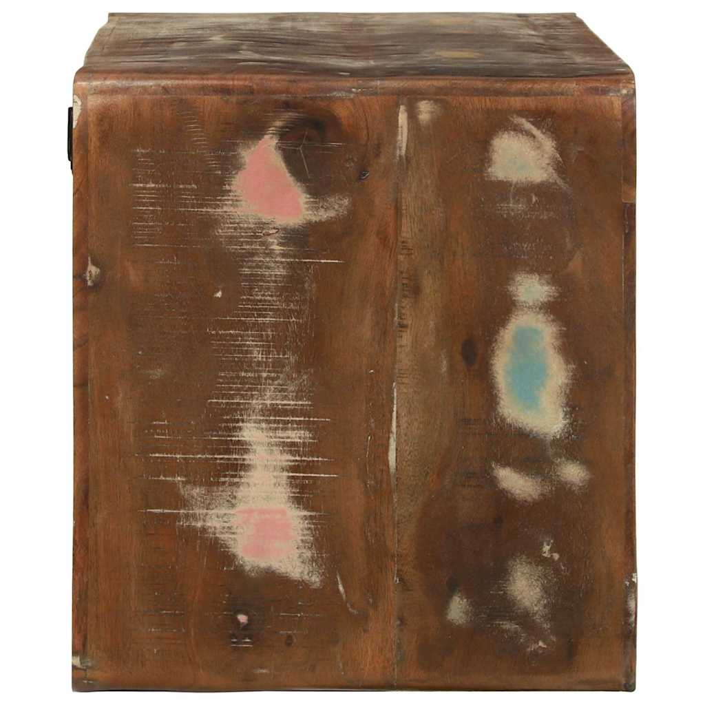 TV-Schränk Mehrfarbig 80 x 32 x 36 cm Massivholz Altholz