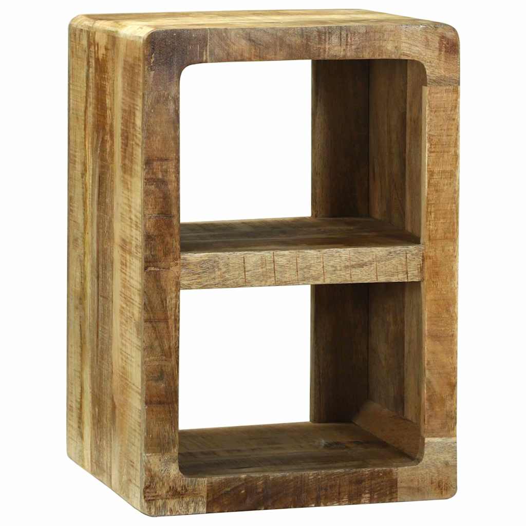 TV-Schränk mit Regal Braun 36 x 30 x 54 cm Massivholz Mango