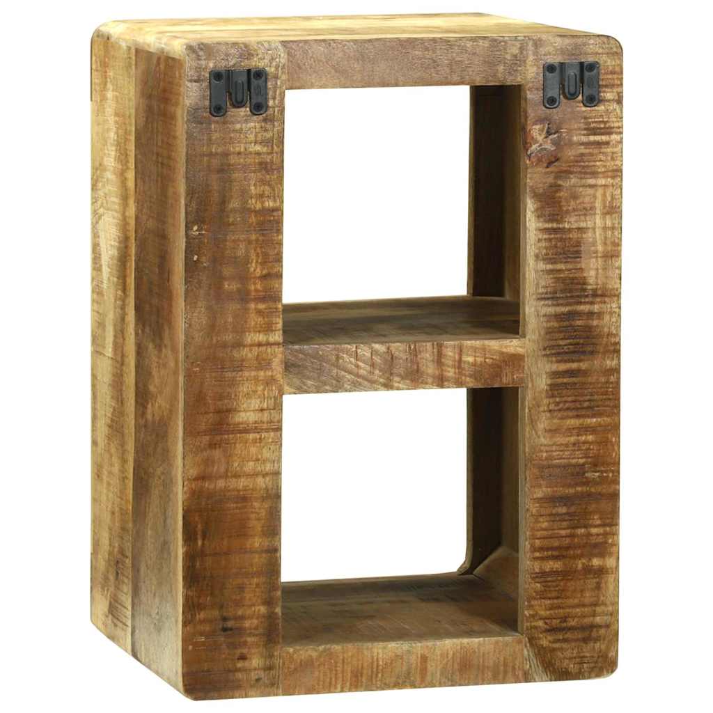 TV-Schränk mit Regal Braun 36 x 30 x 54 cm Massivholz Mango