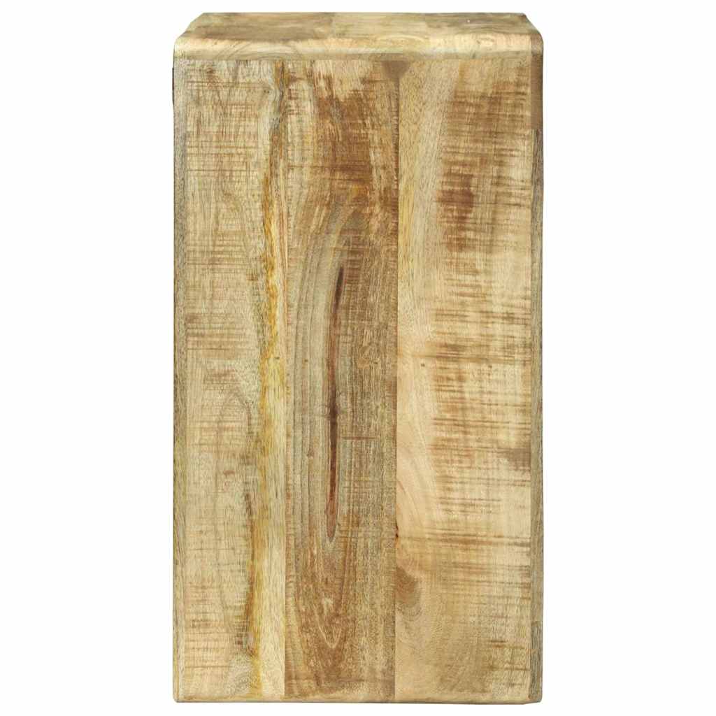 TV-Schränk mit Regal Braun 36 x 30 x 54 cm Massivholz Mango