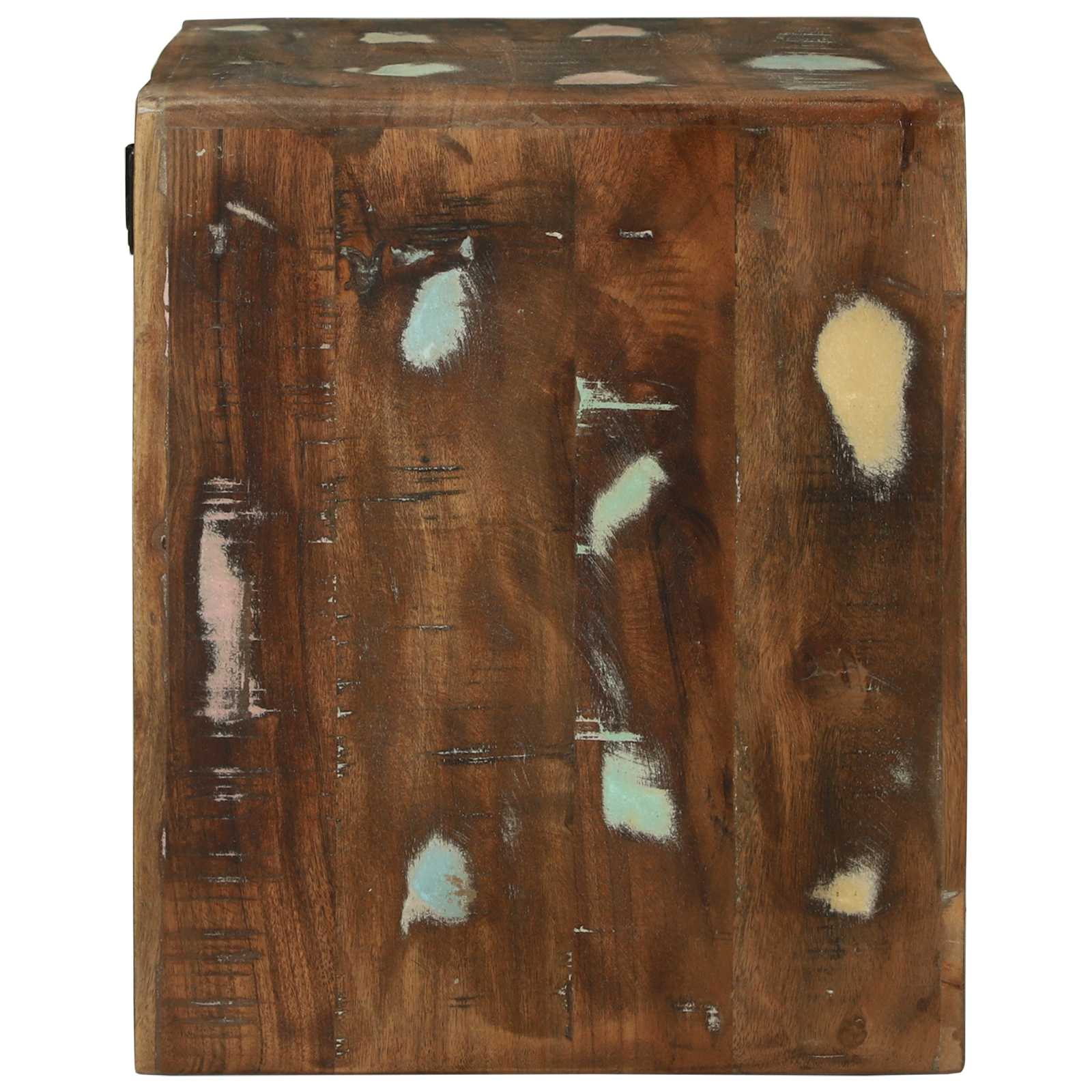 TV-Einheiten 2 pcs Mehrfarbig Massives upgecyceltes Holz