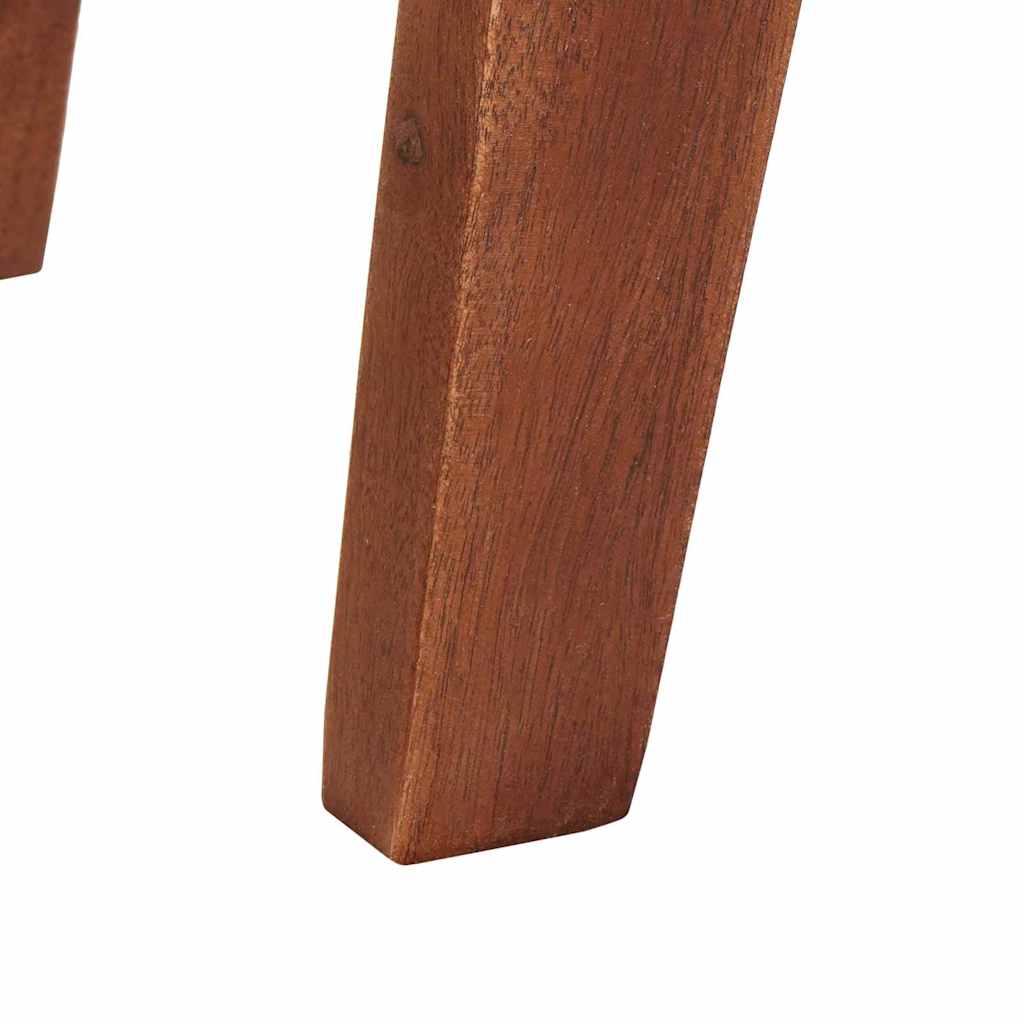 Beistelltisch Braun 40 x 32 x 46 cm Massives upgecyceltes Holz