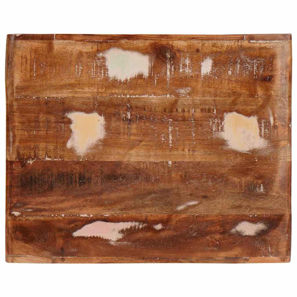 Beistelltisch Braun 40 x 32 x 46 cm Massives upgecyceltes Holz