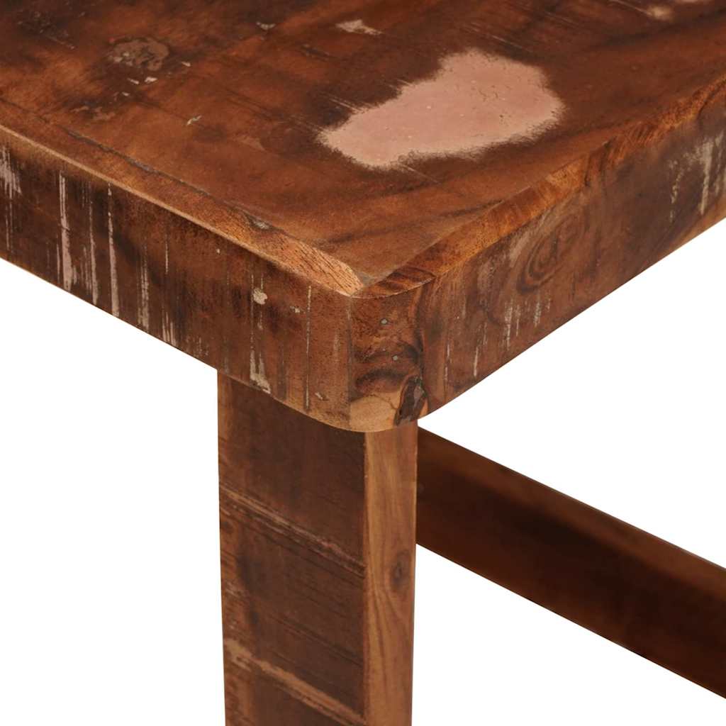 Satztische 2 pcs 46 x 46 x 45 cm Massives upgecyceltes Holz