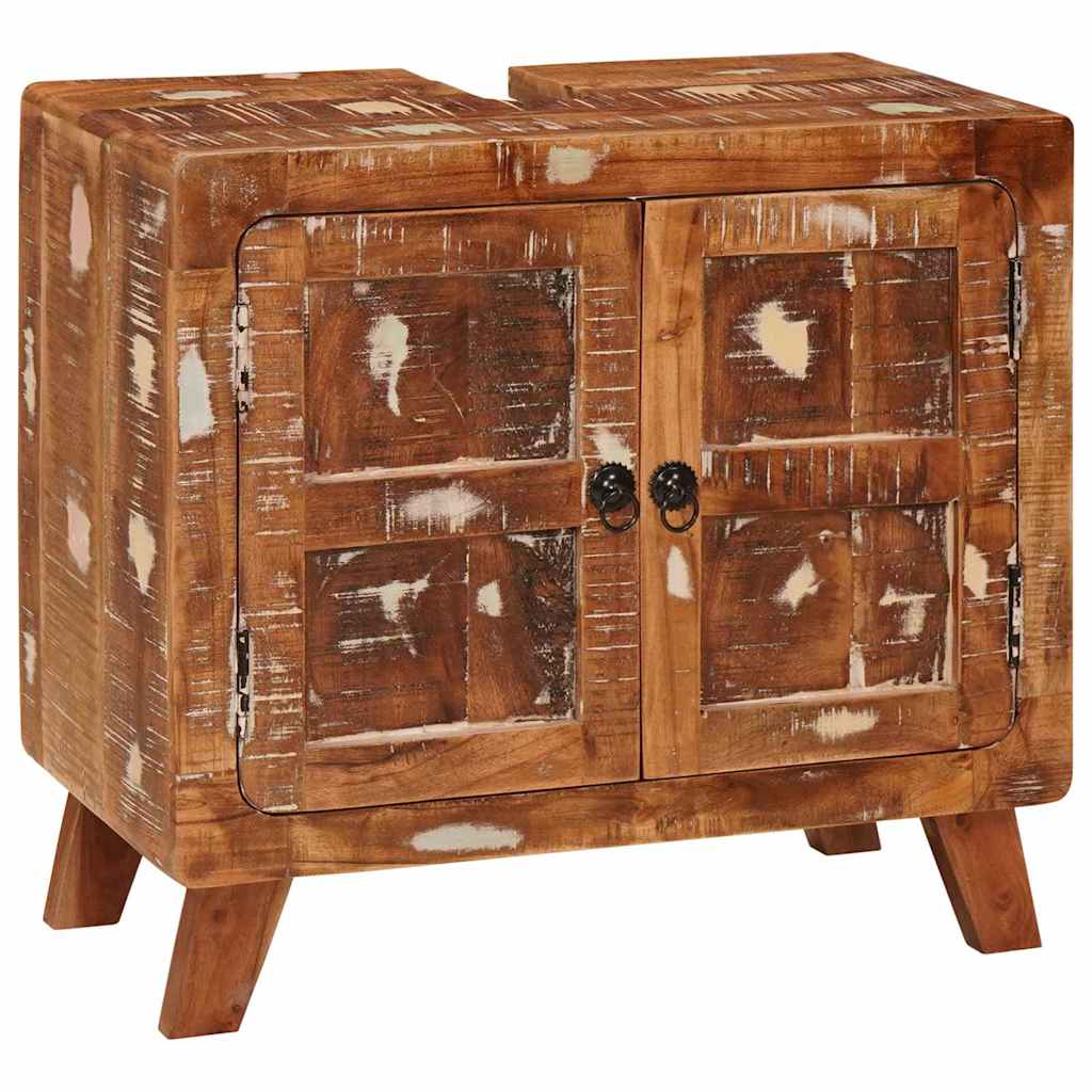 Badezimmerschrank Massives Reclaimed Holz und Ingenieurholz