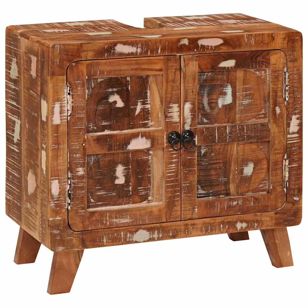 Badezimmerschrank Massives Reclaimed Holz und Ingenieurholz