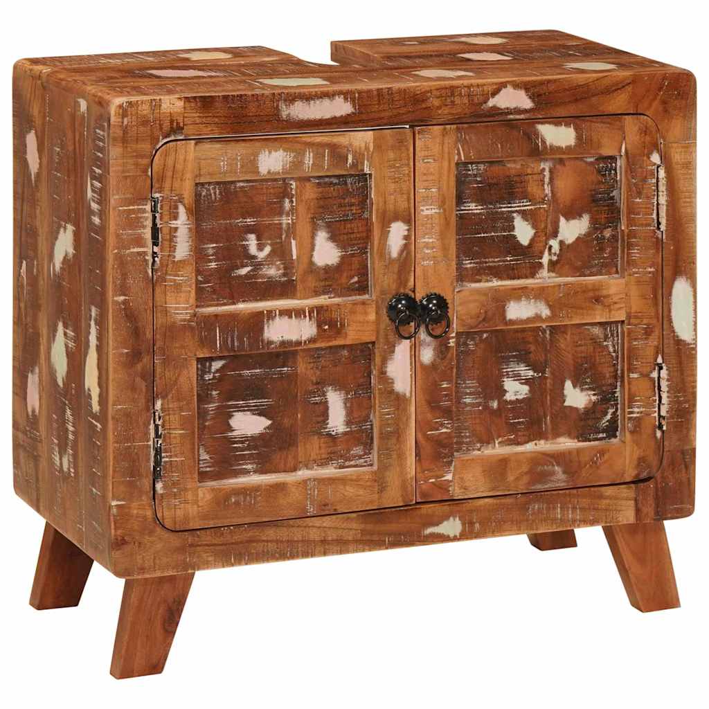 Badezimmerschrank Massives Reclaimed Holz und Ingenieurholz