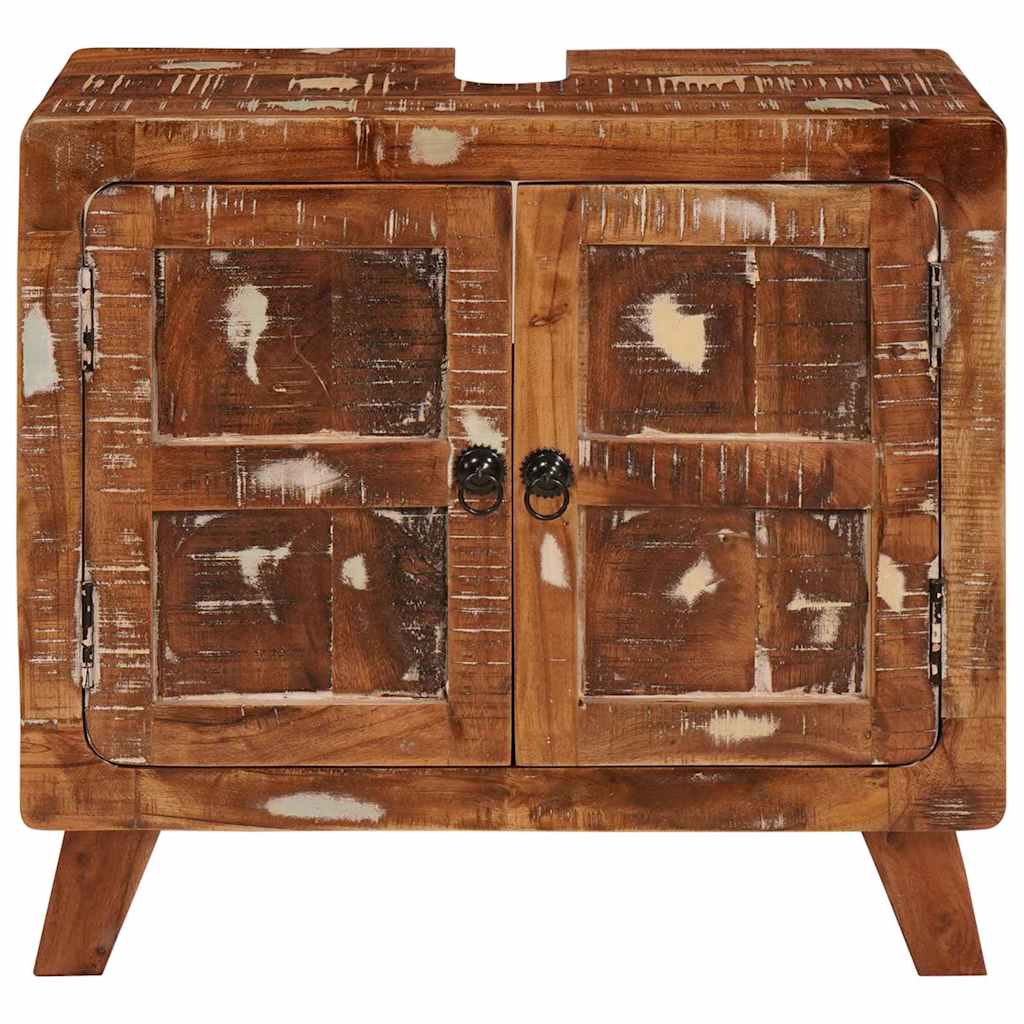 Badezimmerschrank Massives Reclaimed Holz und Ingenieurholz