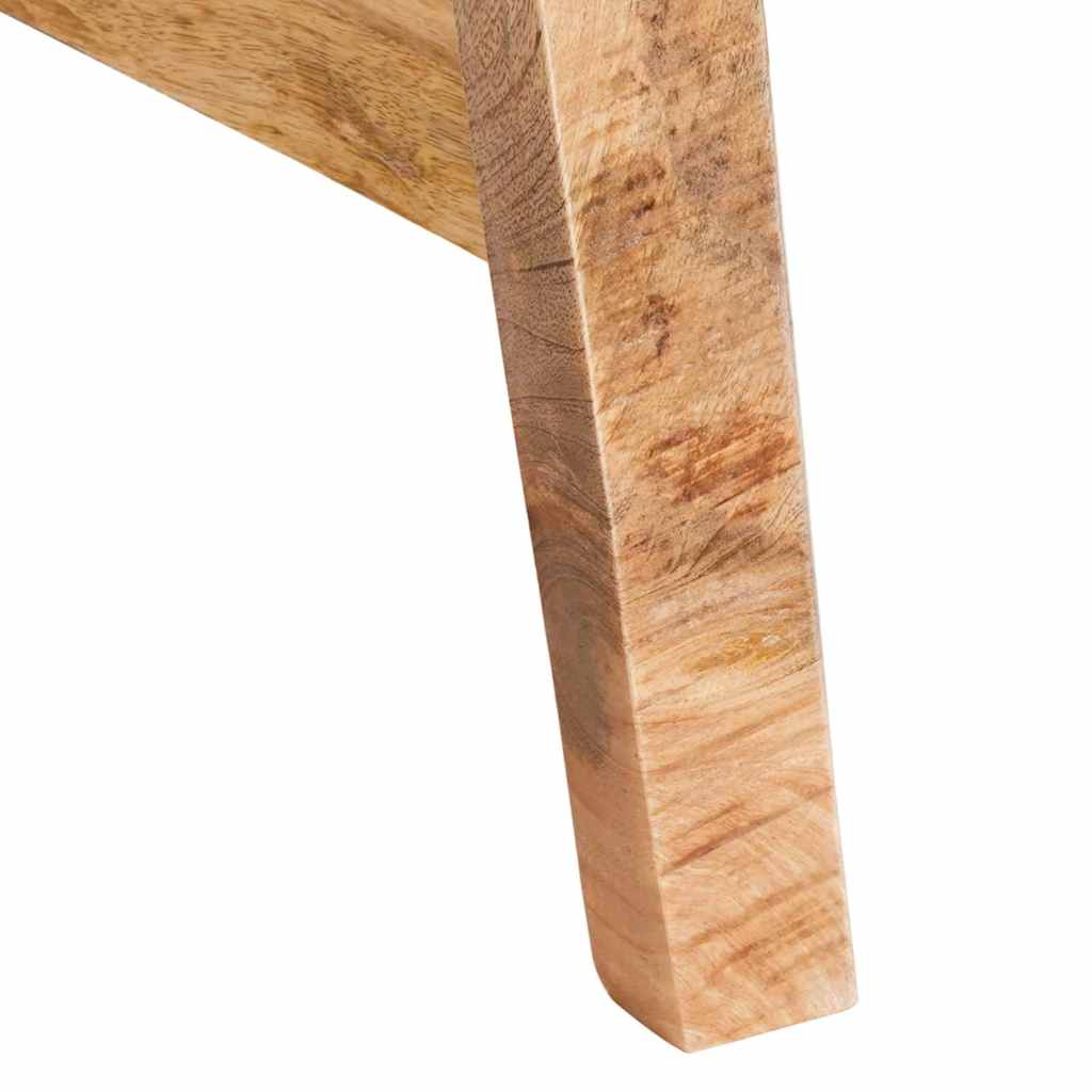 Schminktisch mit Spiegel Braun 90 x 76 x 45 cm Massivholz Mango
