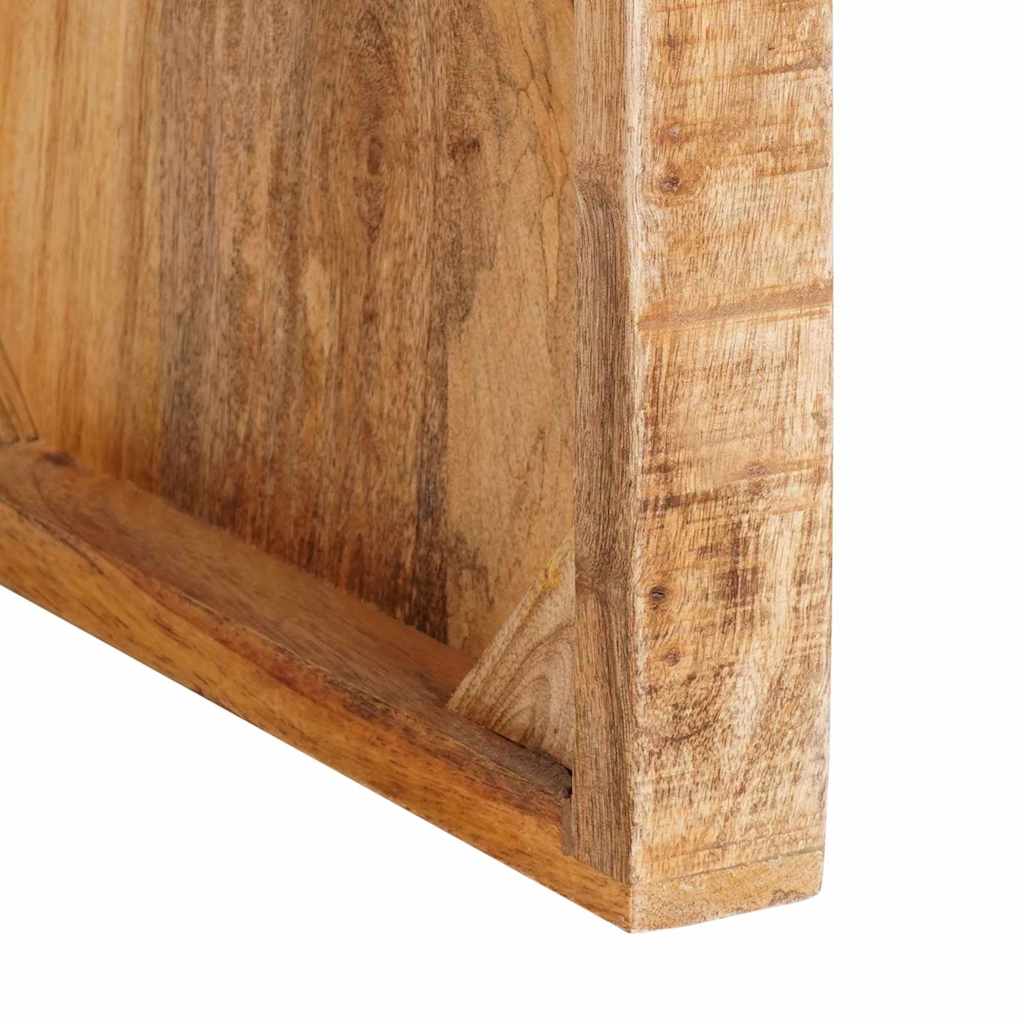 Beistelltisch Braun 60 x 35 x 46 cm Massivholz Mango