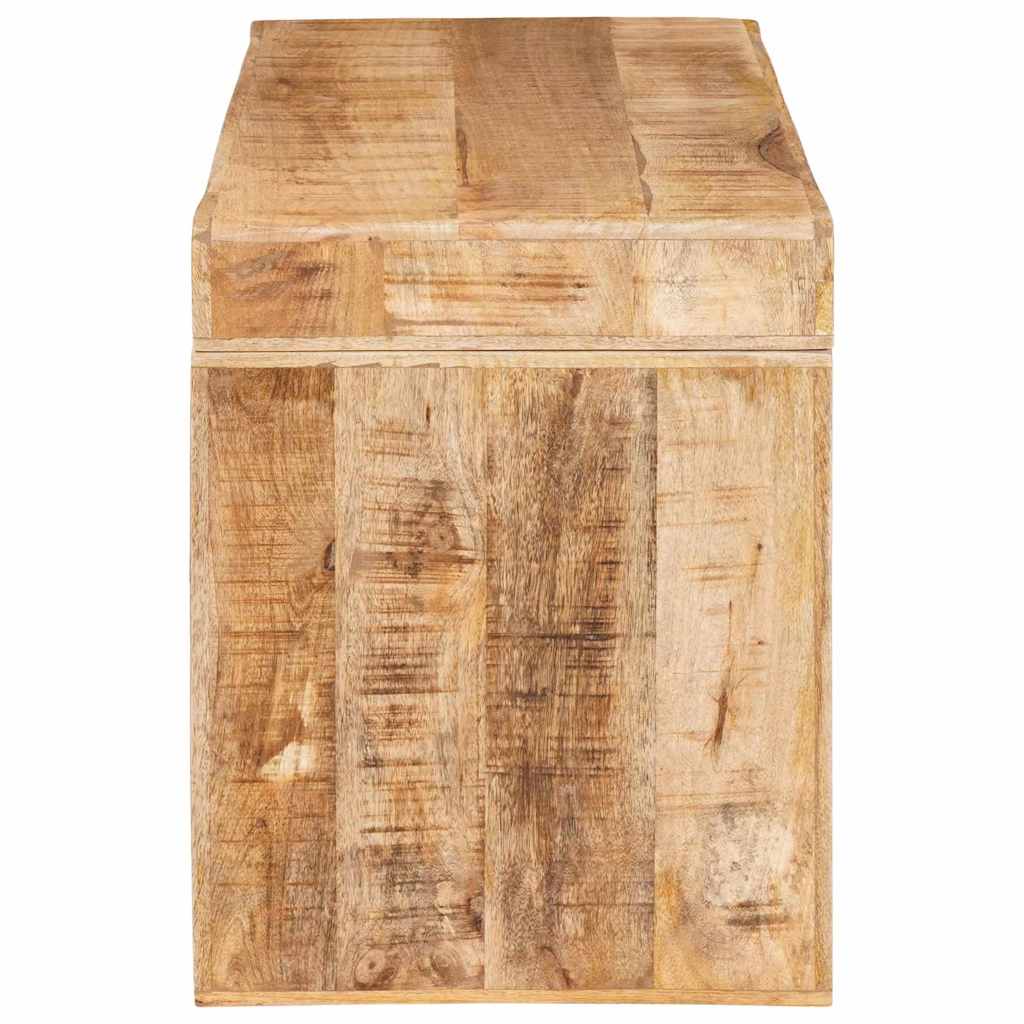 Beistelltisch Braun 60 x 35 x 46 cm Massivholz Mango