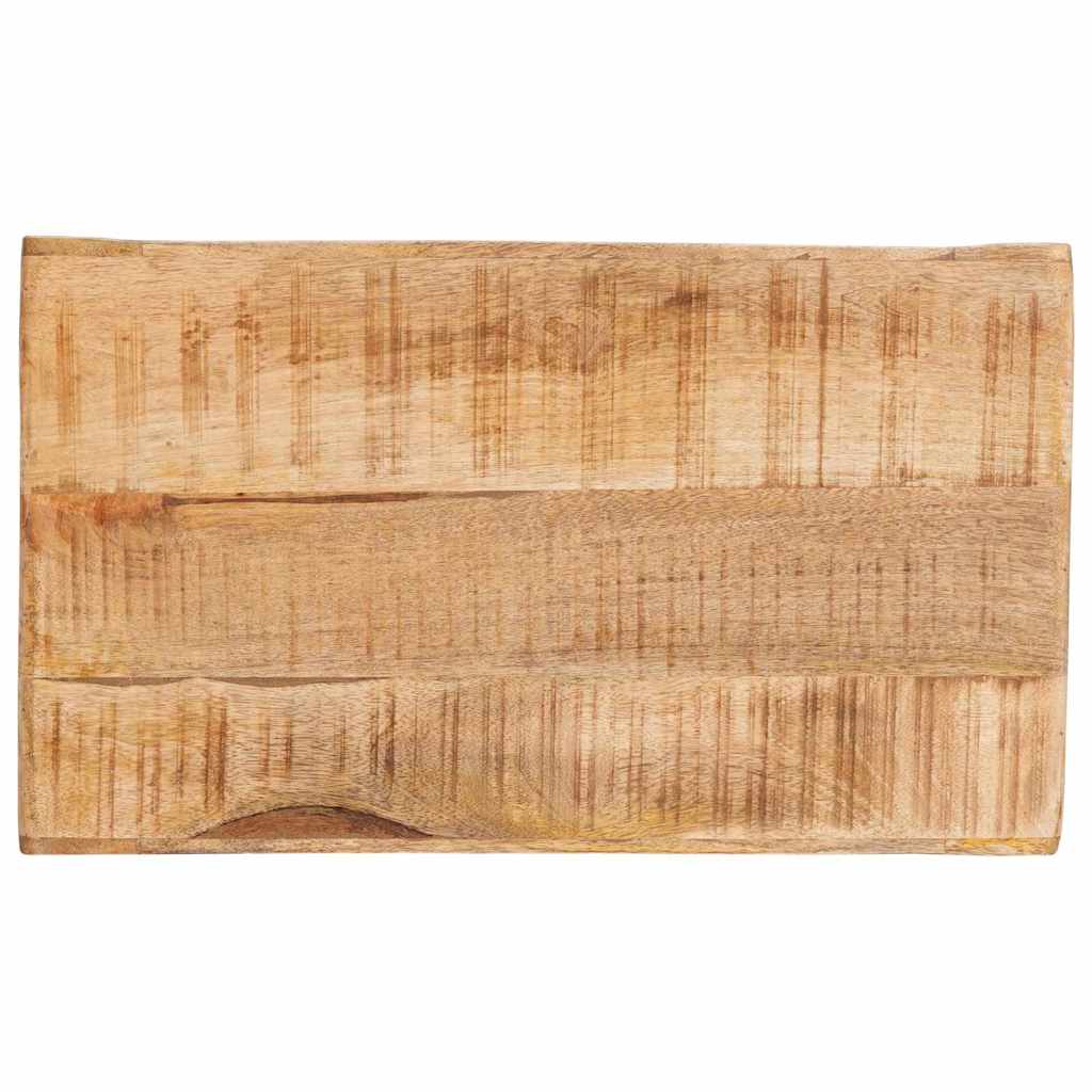 Beistelltisch Braun 60 x 35 x 46 cm Massivholz Mango