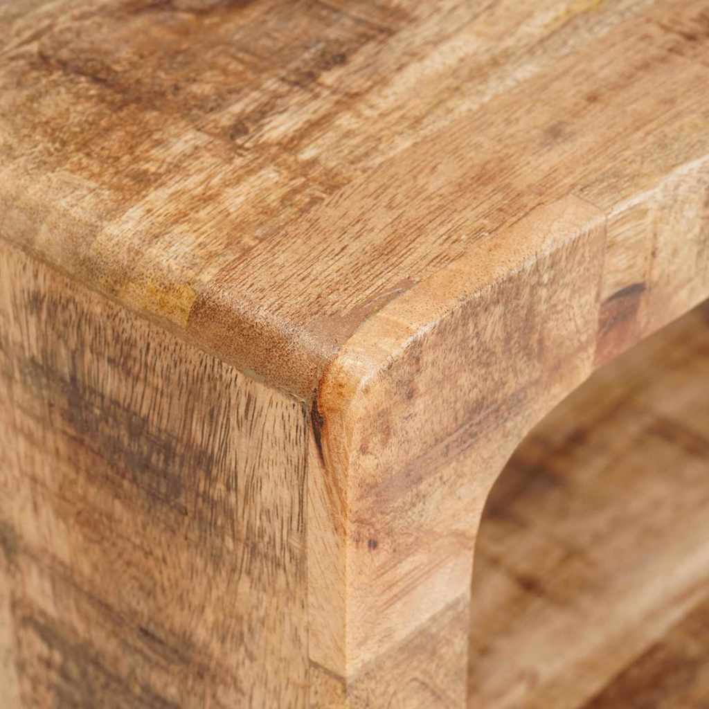 Nachttisch 2 pcs Braun 45 x 30 x 24 cm Massivholz Mango