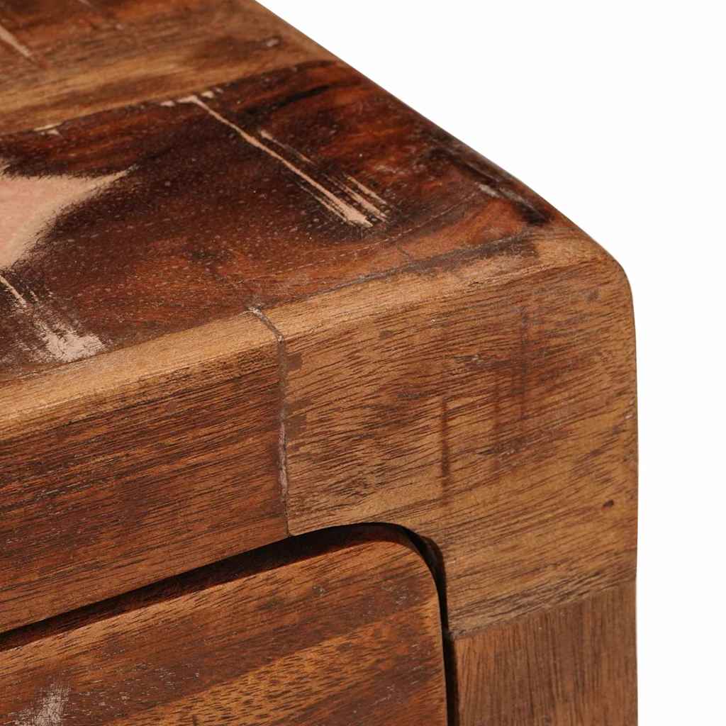 Wandregal Nachtschrank mit Regal Mehrfarbig 40 x 30 x 36 cm