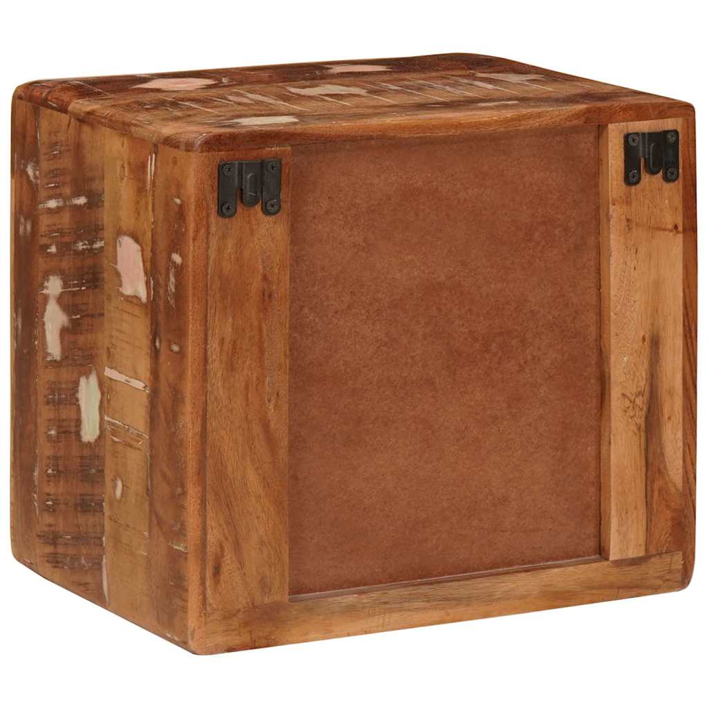 Wandregal Nachtschrank mit Regal Mehrfarbig 40 x 30 x 36 cm