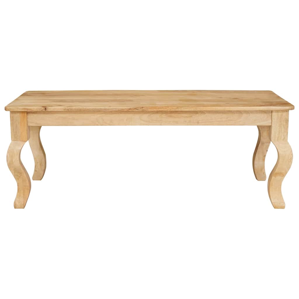 Couchtisch Braun 110 x 55 x 40 cm Massivholz Mango