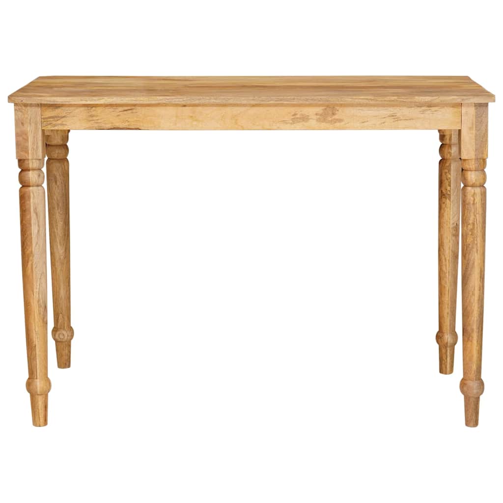 Couchtisch Braun 110 x 55 x 77 cm Massivholz Mango