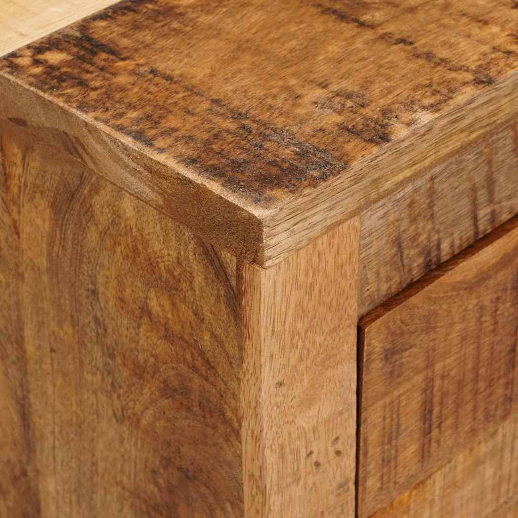 Seitenschrank Braun 70 x 38 x 63 cm Massivholz Mango