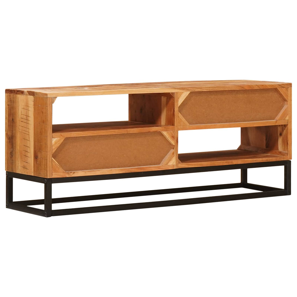 TV-Schränk Natur 110 x 30 x 44 cm Massivholz Akazie