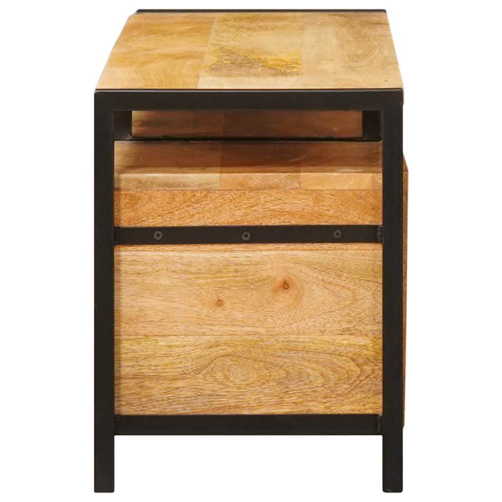 Stauraumschränke Braun 110 x 30 x 40 cm Massivholz Mango