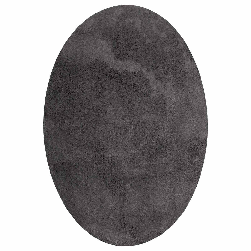 Bereichsteppiche HUARTE Anthrazit 140 x 200 cm 100 %Polyester